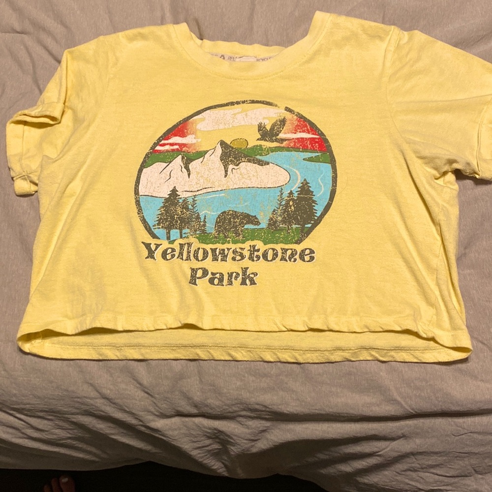 URBAN OUTFITTERS// Small// cropped tee